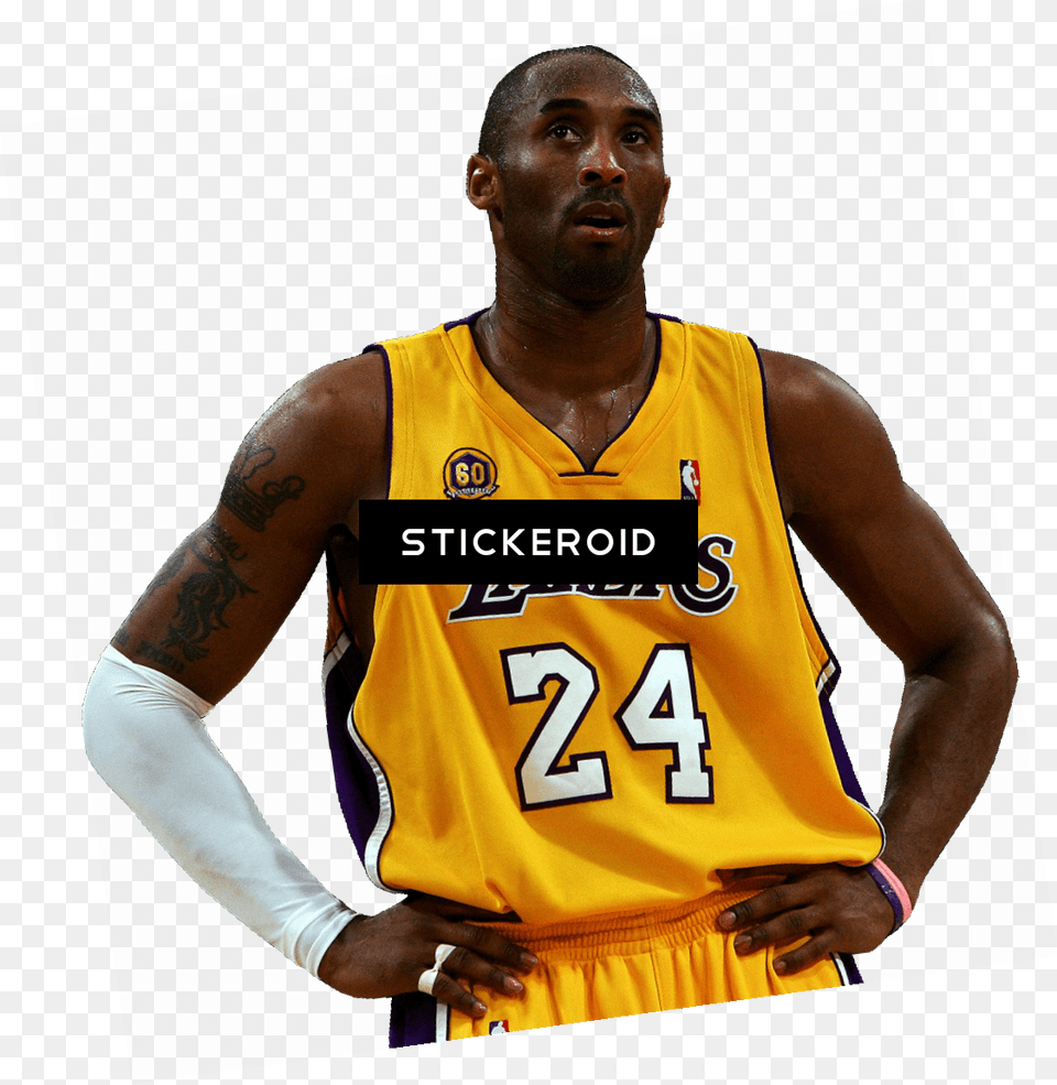 Kobe Bryant Transparent Clothing, Shirt, Adult, Male Png Image