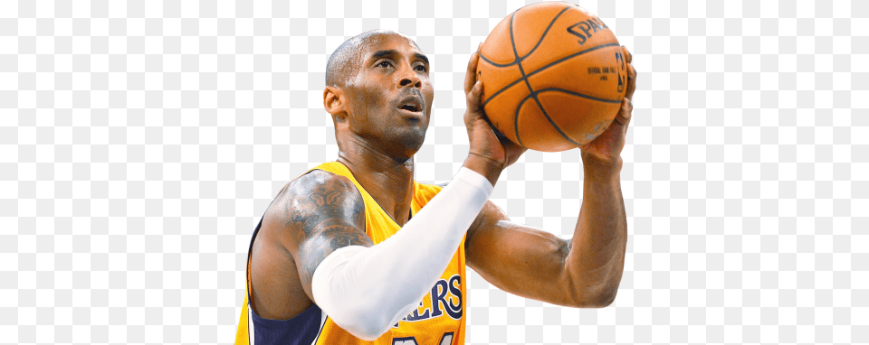 Kobe Bryant Transparent Image Kobe Bryant No Background, Ball, Basketball, Basketball (ball), Sport Free Png Download