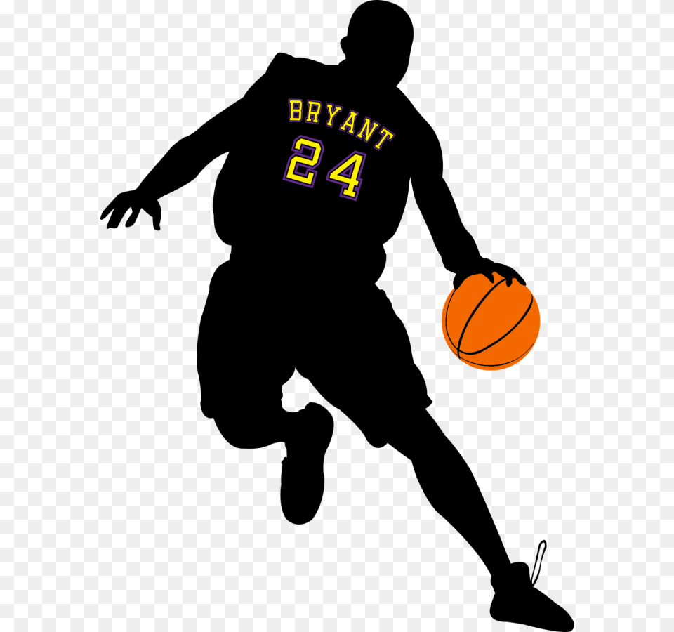 Kobe Bryant Vector Logo, Ball, Basketball, Basketball (ball), Sport Free Png