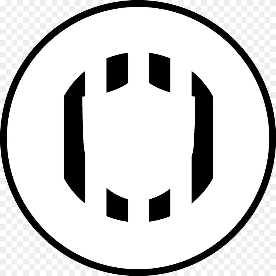 Kobe Logo Black And White Circle, Stencil, Disk Free Transparent Png