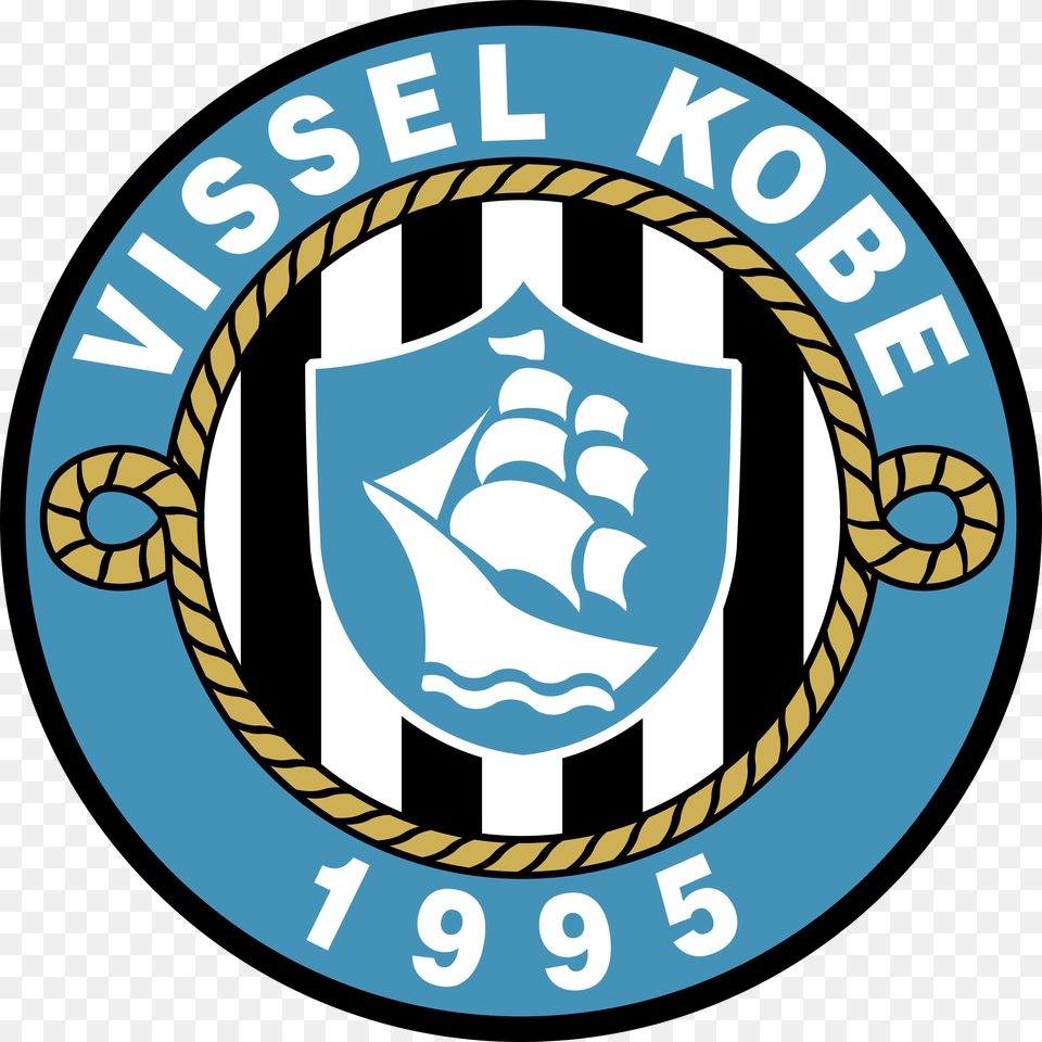 Kobe Logo Vissel Kobe, Emblem, Symbol, Badge, Disk Free Transparent Png