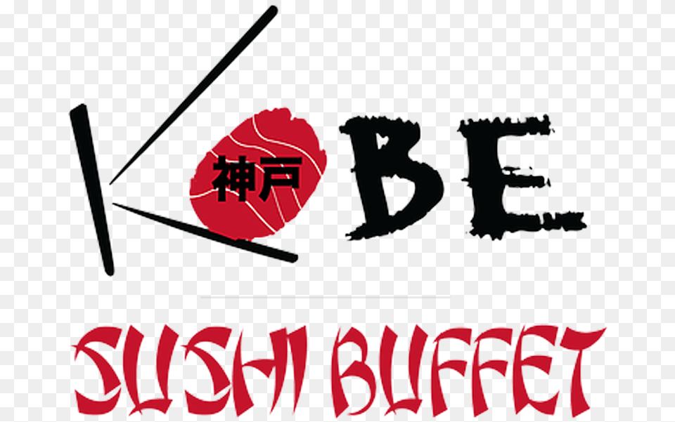Kobe Sushi Buffet Logo Sushi Sign, Text, People, Person Png