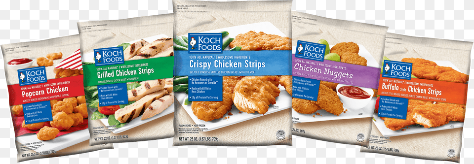 Koch Foods, Advertisement, Food, Fried Chicken, Lunch Free Png