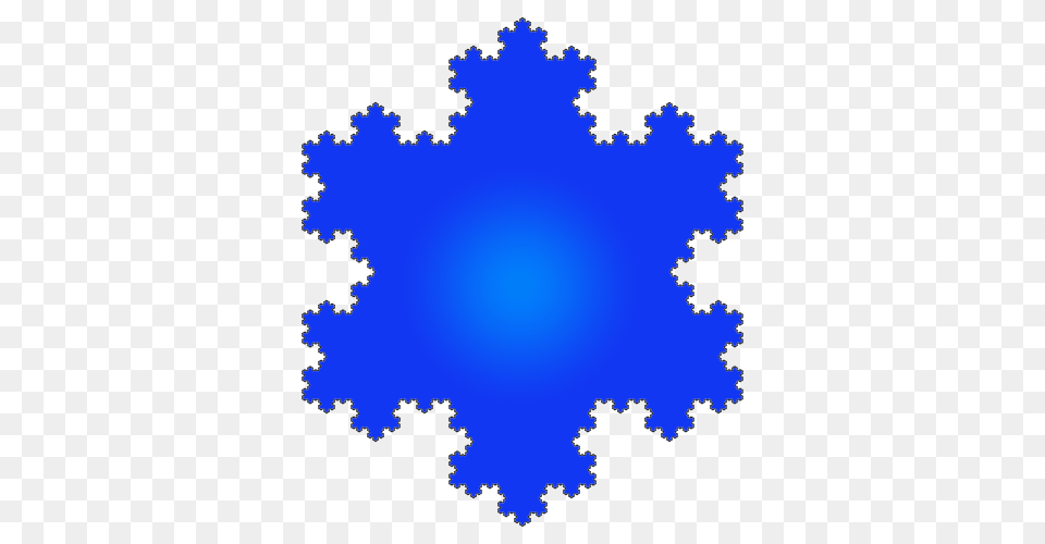 Koch Snowflake Iteration Blue, Pattern, White Board Png