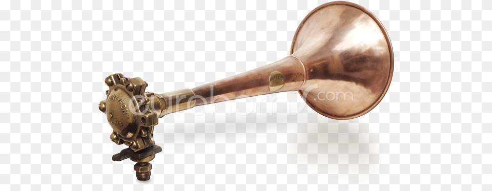 Kockums Air Horn Supertyfon, Brass Section, Bronze, Musical Instrument, Smoke Pipe Png Image