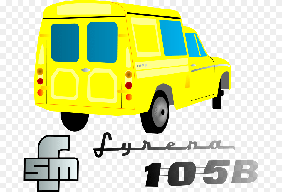 Koconmus Syrena, Transportation, Van, Vehicle, Moving Van Png Image