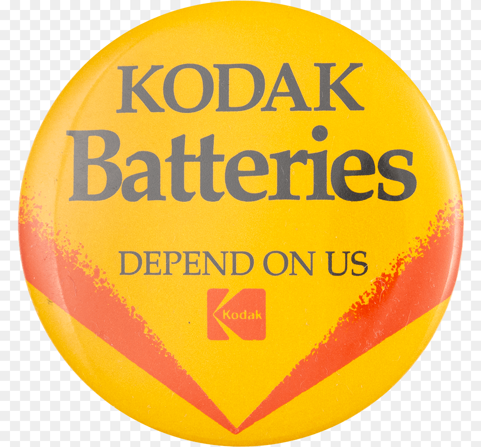 Kodak Batteries Busy Beaver Button Museum Circle, Badge, Logo, Symbol, Ball Png Image