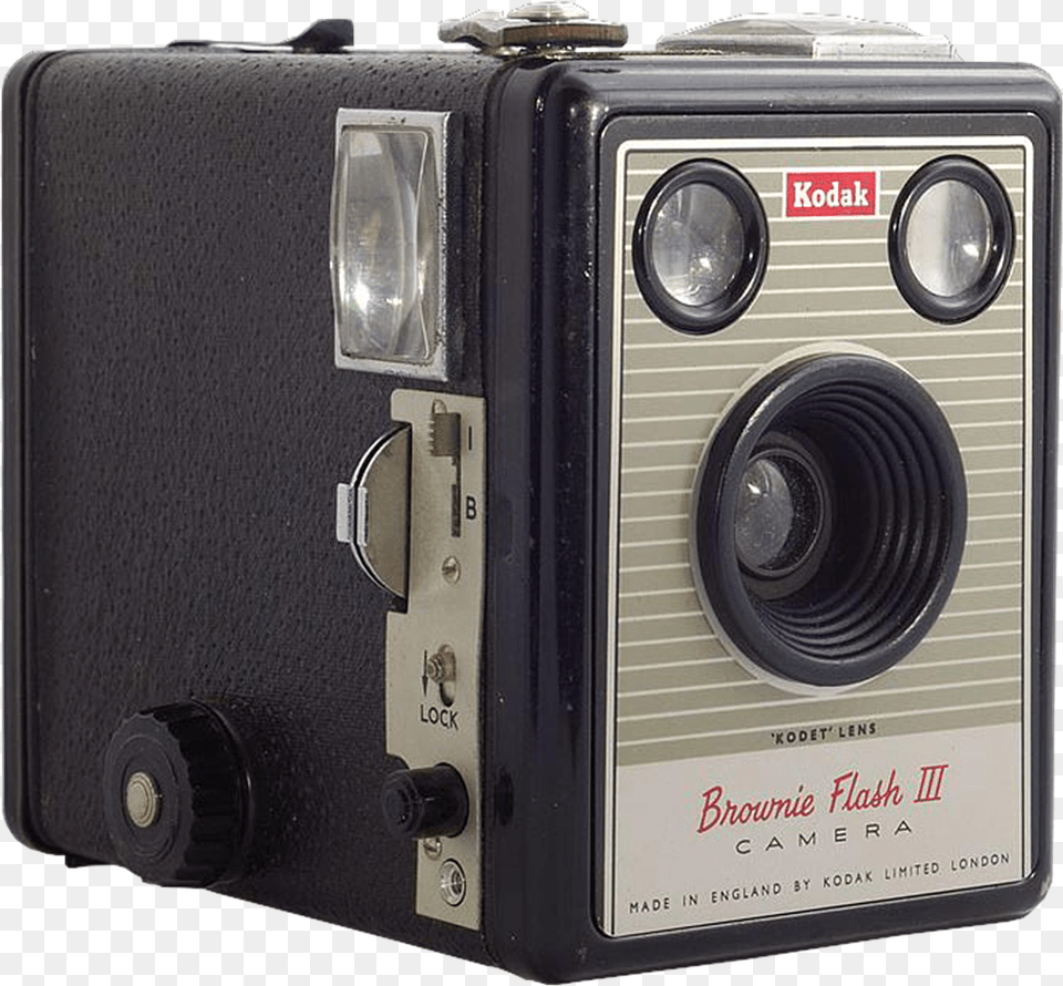 Kodak Brownie Flash, Camera, Digital Camera, Electronics Free Png