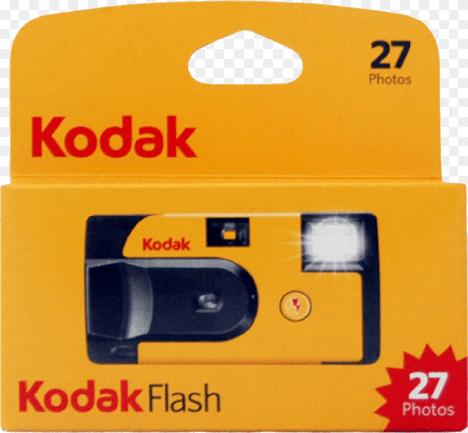 Kodak Flash Disposable Camera, Electronics, Digital Camera, Tape Player, Car Png Image