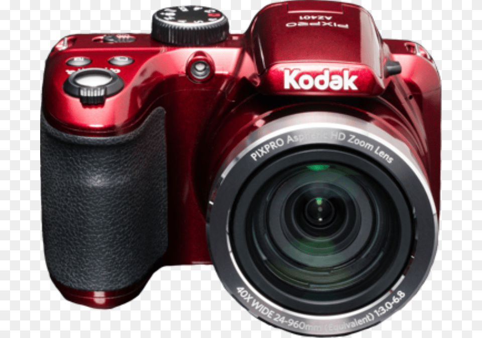 Kodak Pixpro Az401 Red, Camera, Digital Camera, Electronics Png