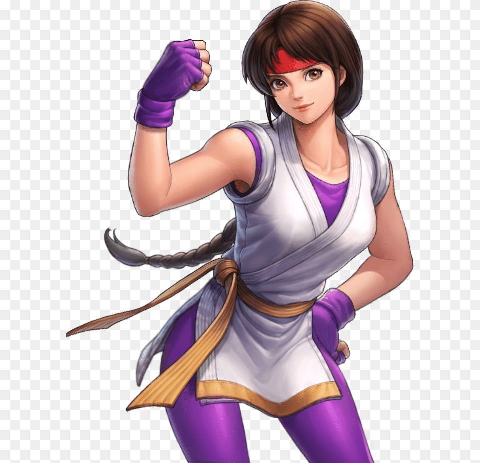 Kof All Star Yuri, Adult, Publication, Person, Glove Png