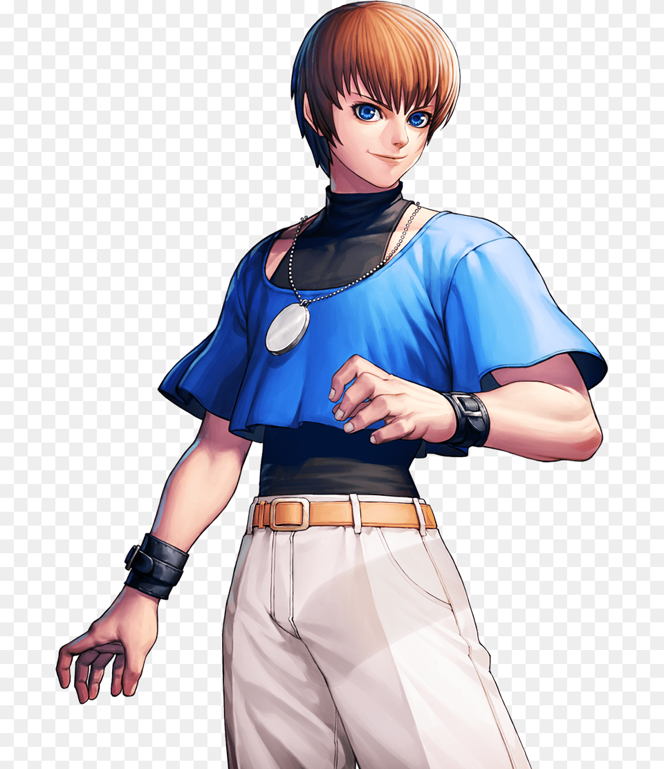 Kof All Stars Chris, Woman, Adult, Book, Comics Png