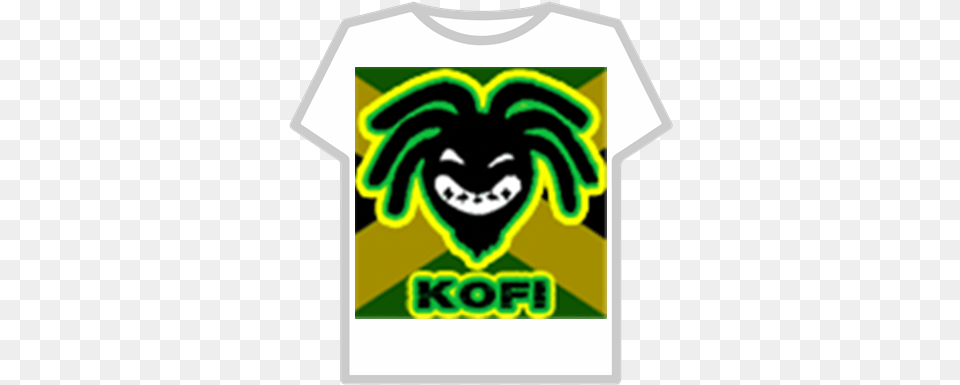 Kofi Kingston Logo T Shirt Roblox Jailbreak Ko Fi Logo Transparent, Clothing, T-shirt, Baby, Person Png