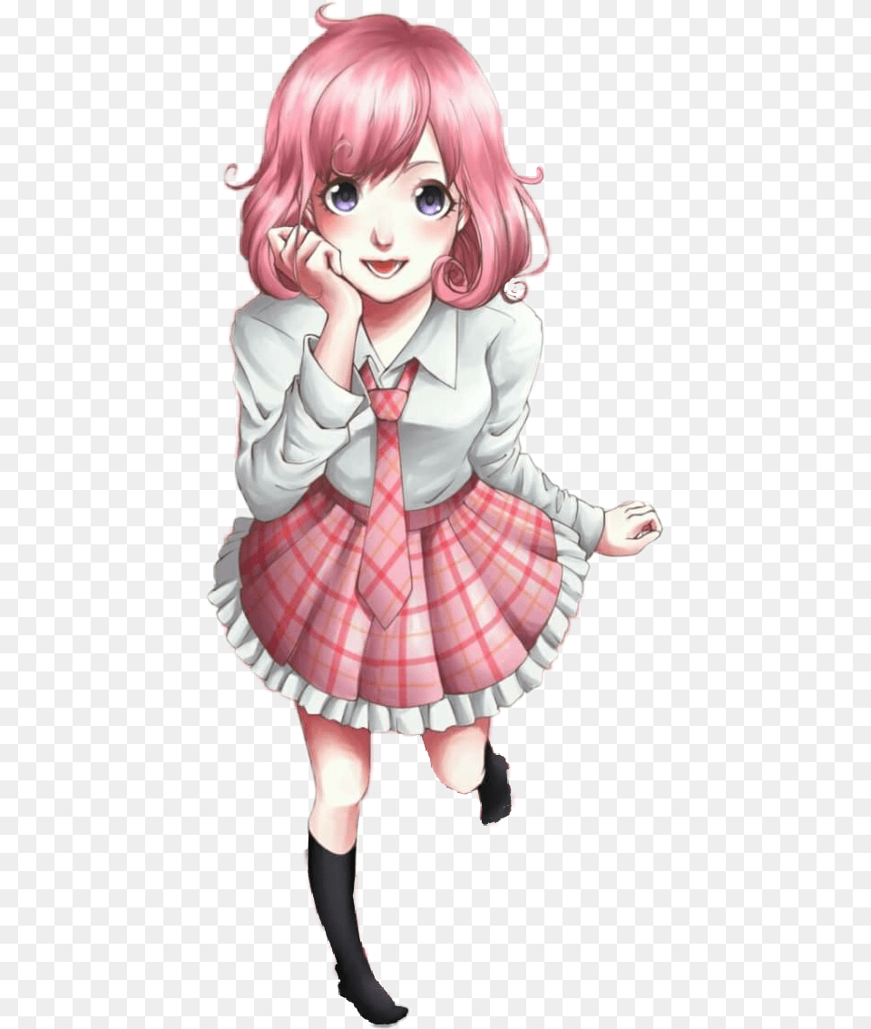 Kofuku Anime Girl Animegirl Anime Devushki S Rozovimi Volosami, Book, Comics, Publication, Baby Free Transparent Png