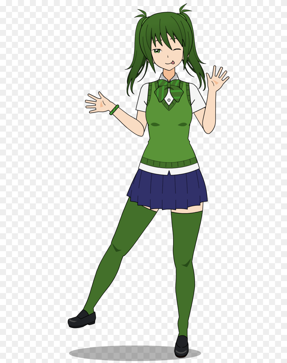 Koharu Hinata, Book, Comics, Publication, Skirt Png Image