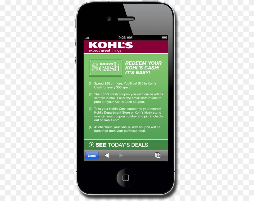 Kohls Gift Card, Electronics, Mobile Phone, Phone Png