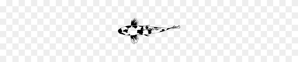 Koi Fish Icons Noun Project, Gray Free Png