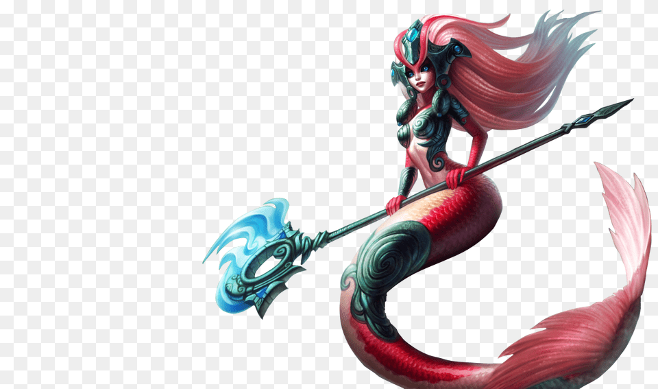 Koi Nami Skin Splashart Image, Adult, Dragon, Female, Person Free Png Download