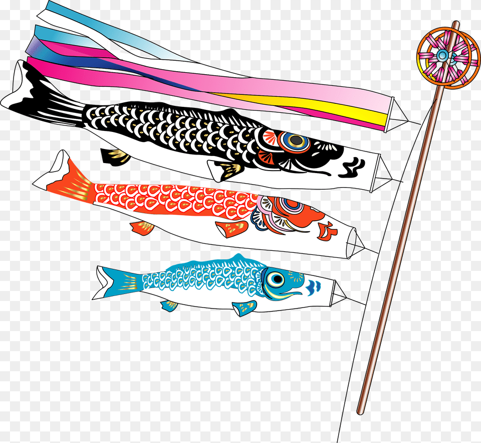 Koinobori Childrens Day Clipart, Animal, Fish, Sea Life, Shark Free Png