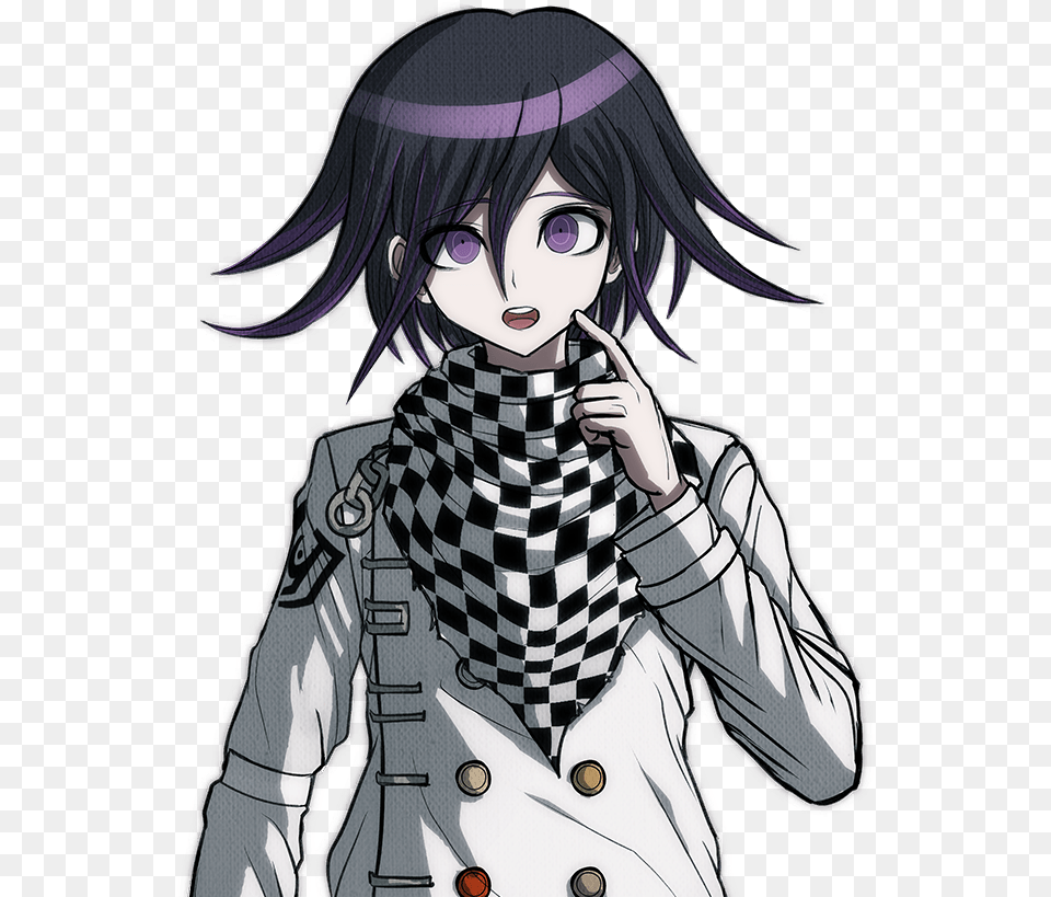 Kokichi Ouma Sprites, Adult, Publication, Person, Woman Free Png Download