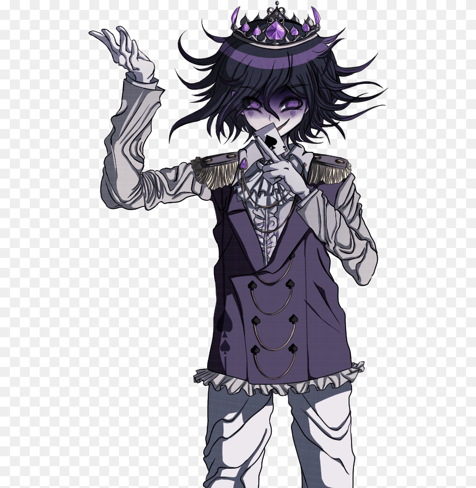 Kokichi Ouma Sprites, Book, Comics, Publication, Person Free Png Download