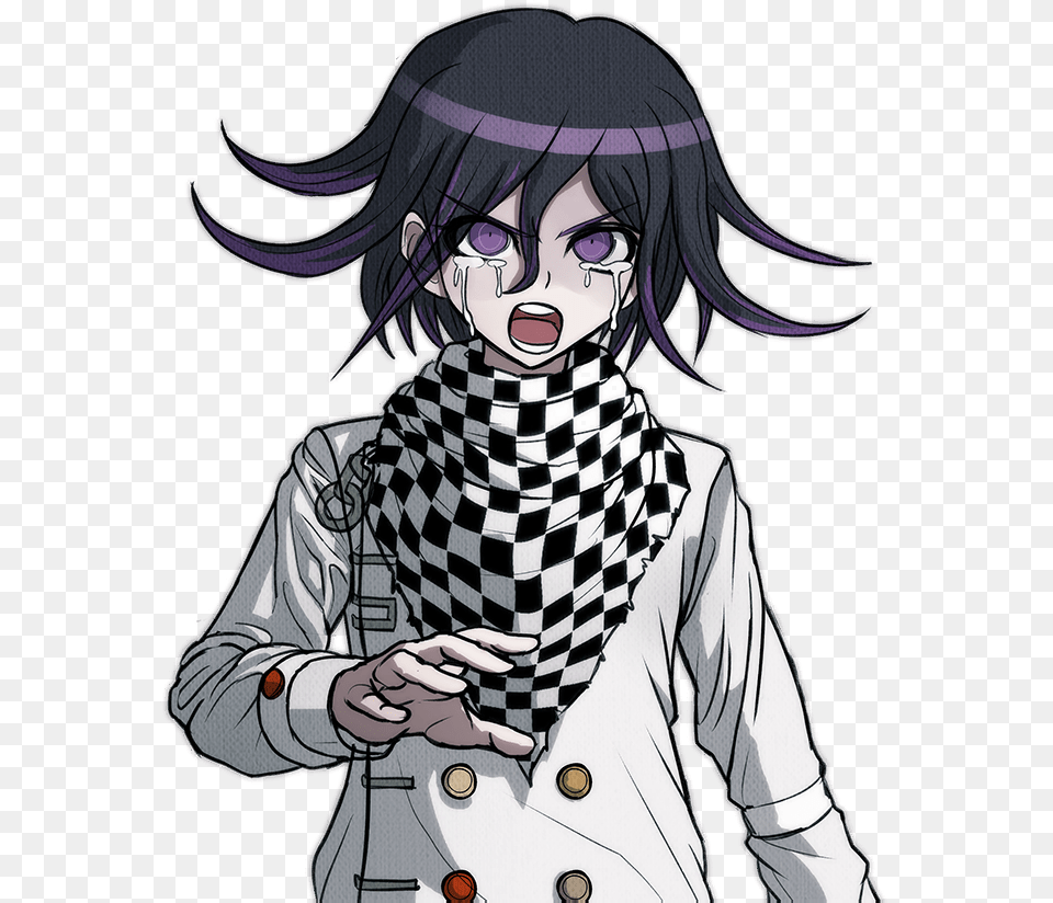 Kokichi Ouma Sprites, Book, Comics, Publication, Adult Png Image