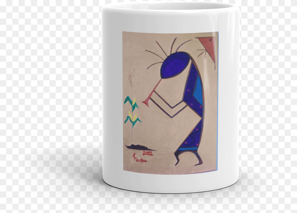 Kokopelli Mug, Art, Modern Art, Beverage, Coffee Png