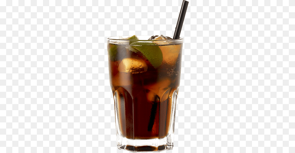 Koktl Cuba Libre, Alcohol, Beverage, Cocktail, Glass Free Png Download