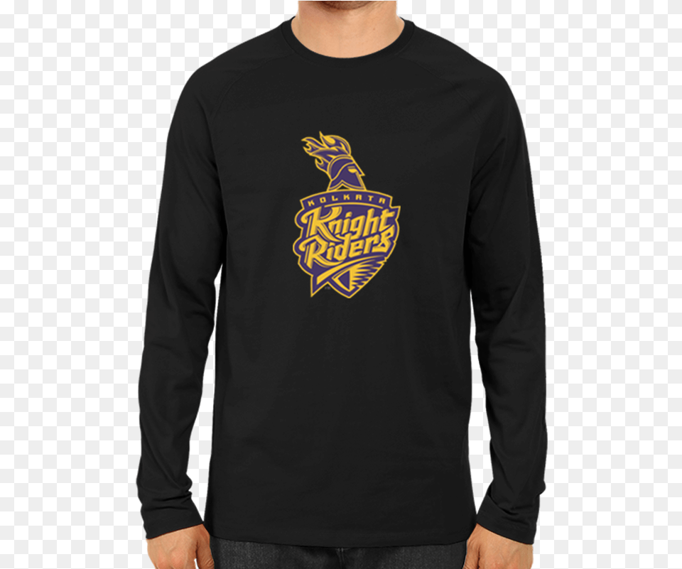 Kolkata Knight Riders New Kolkata Knight Riders New, Clothing, Long Sleeve, Sleeve, T-shirt Free Png Download
