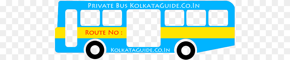 Kolkata Private Bus Service, Transportation, Vehicle, Van, Text Free Png
