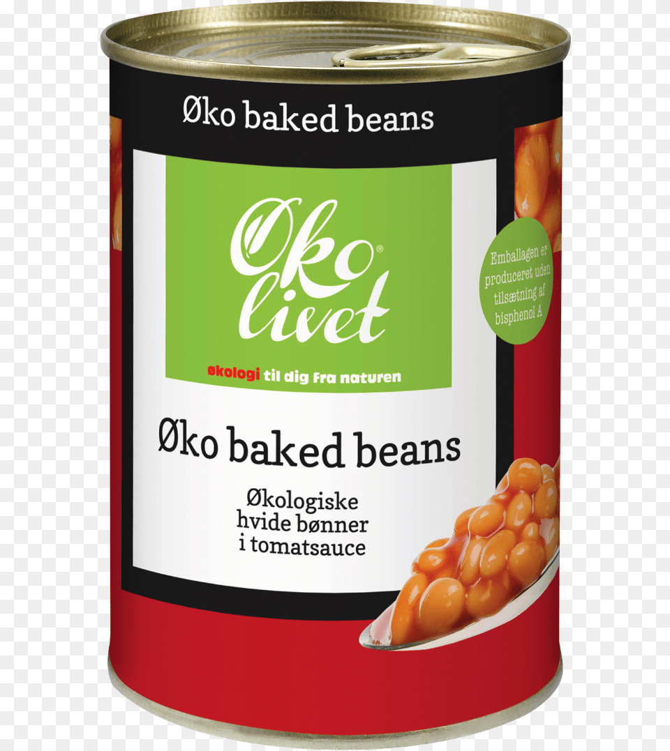 Kologiske Baked Beans Kidney Beans, Aluminium, Tin, Can, Canned Goods Png Image