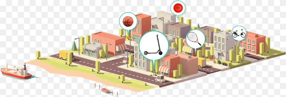 Kolonimainweb Vector Graphics, City, Neighborhood, Urban, Road Png