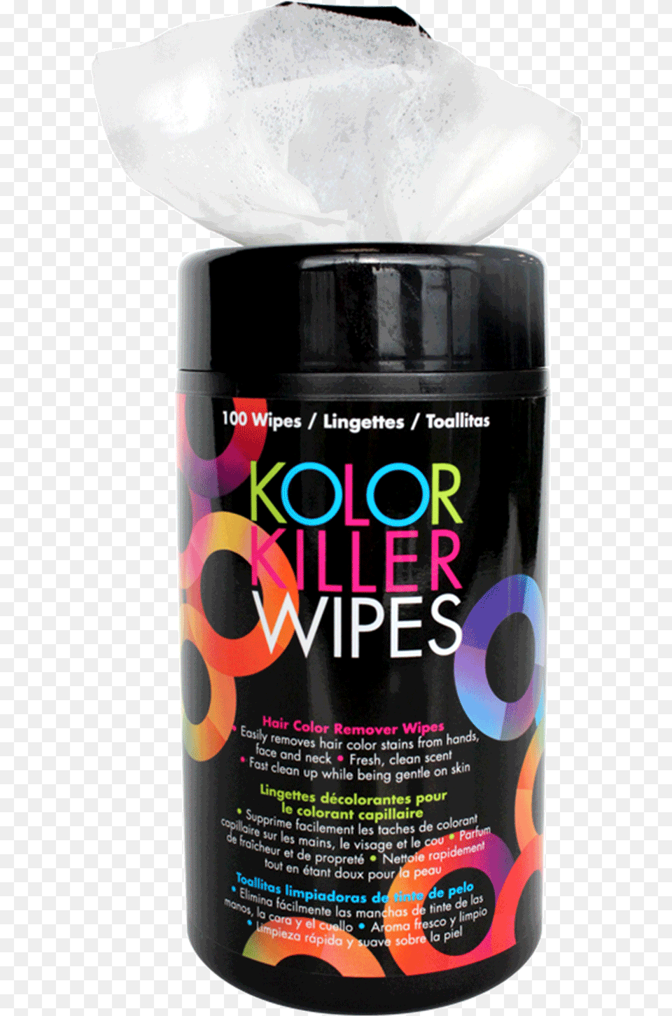 Kolor Killer Wipes Cosmetics, Paper, Can, Tin Free Transparent Png