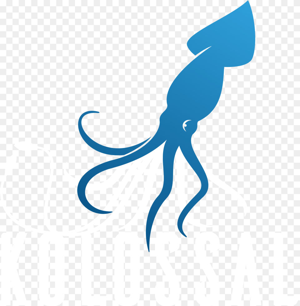 Kolossal Logo Plastic Oceans International Illustration, Animal, Food, Sea Life, Seafood Png Image