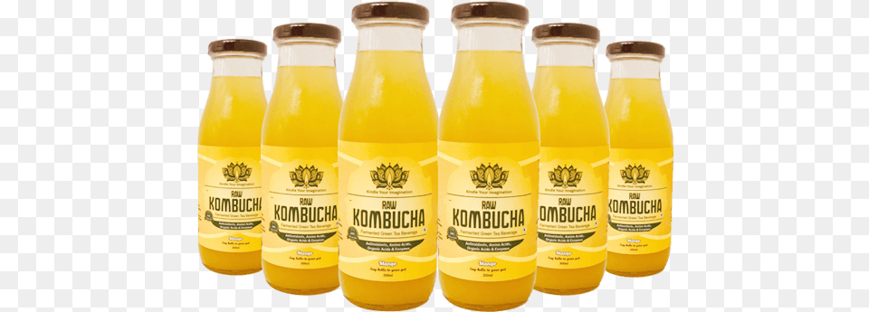 Kombucha Fruity Fresh Tea Orange Drink, Beverage, Juice, Orange Juice, Alcohol Png Image