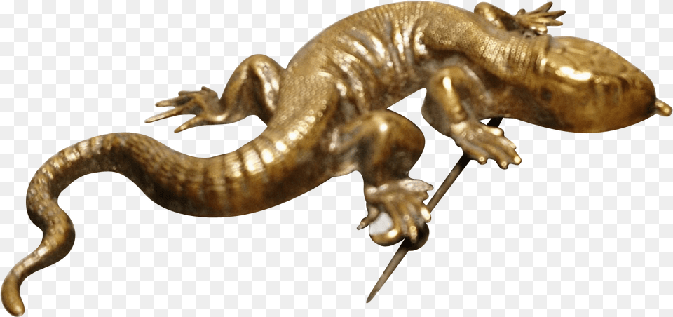 Komodo Dragon Bronze Sculpture, Animal, Gecko, Lizard, Reptile Free Transparent Png