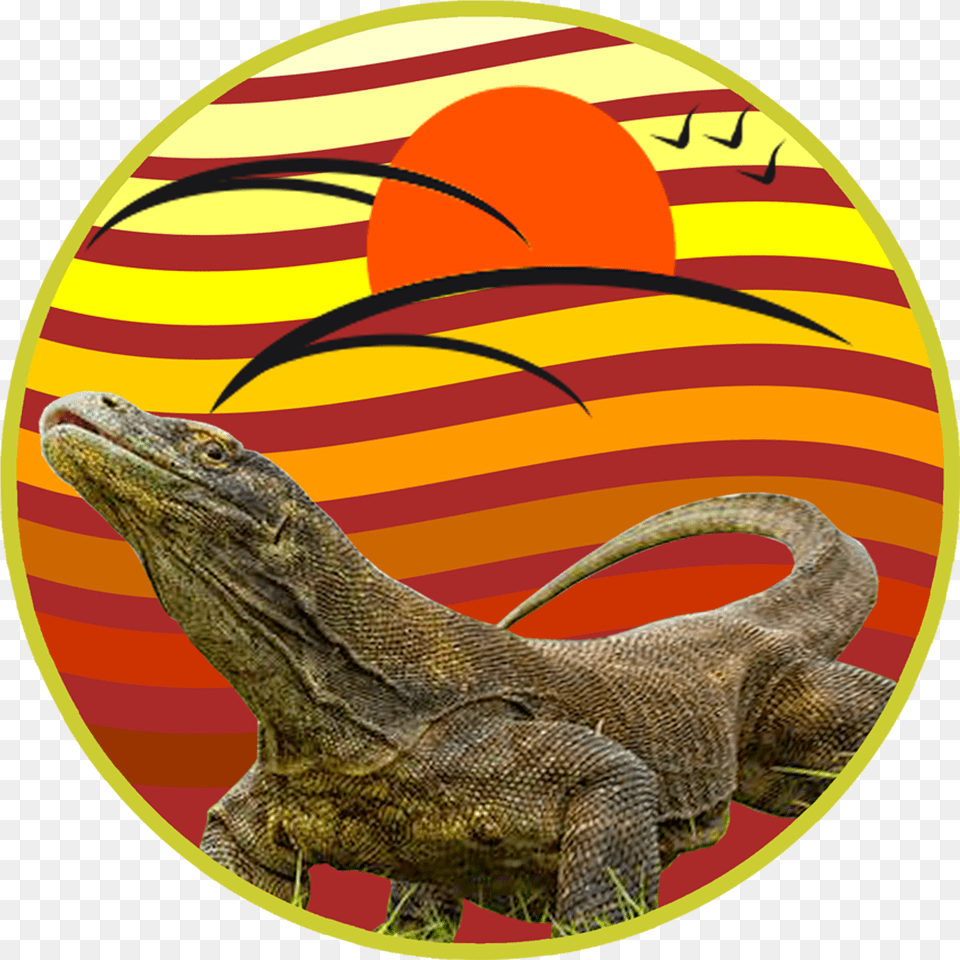 Komodo Dragon Illustration Monitor Lizard, Animal, Reptile Free Png