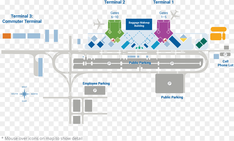 Kona Airport Map, Terminal, Airport Terminal, Road, Water Free Transparent Png