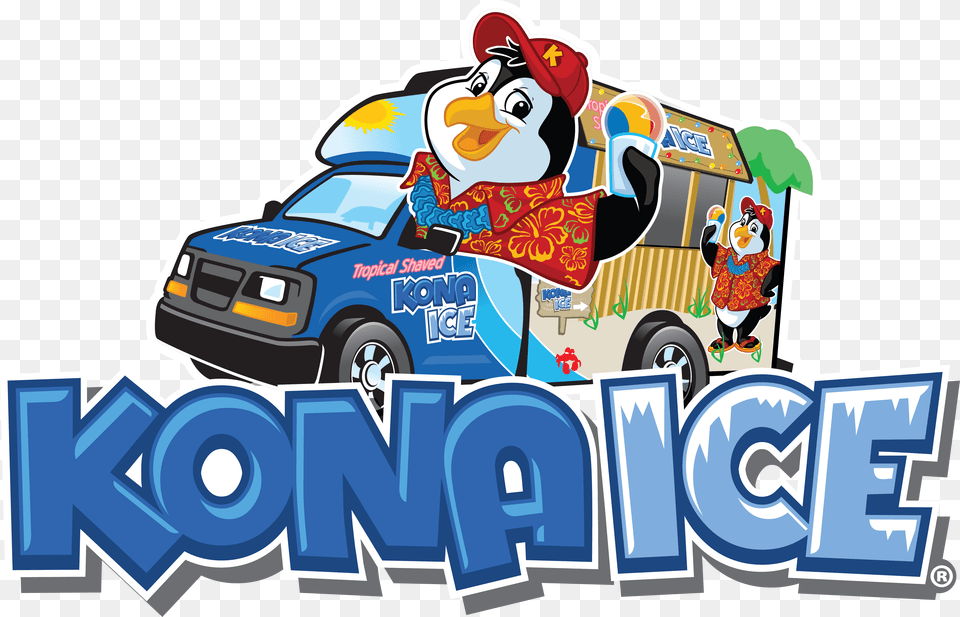 Kona Ice Mommy Helptime, Moving Van, Transportation, Van, Vehicle Free Png Download