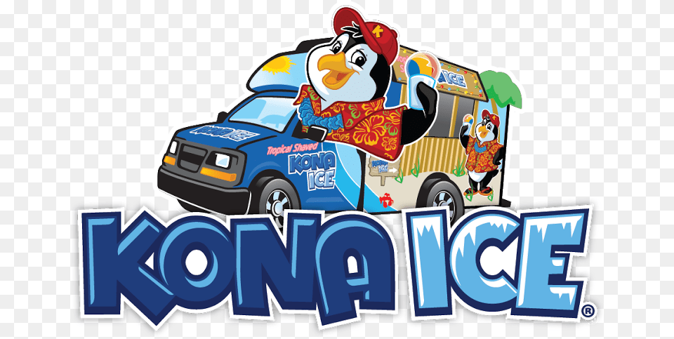 Kona Ice Now Serving Schaumburg Kona Ice, Moving Van, Transportation, Van, Vehicle Free Png Download