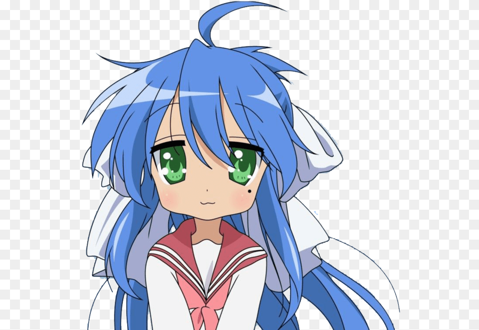 Konata Izumi Render By Mimikohchan D5nid6x Kagami Hatsune Miku Lucky Star, Book, Comics, Publication, Baby Free Png Download