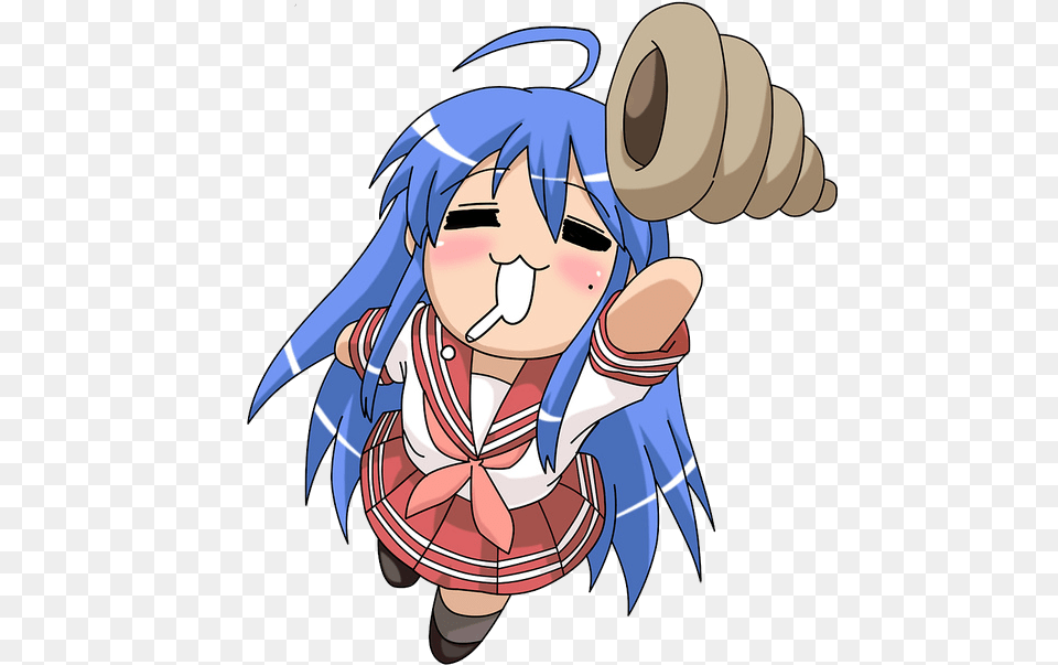 Konata Render, Book, Comics, Publication, Person Png Image