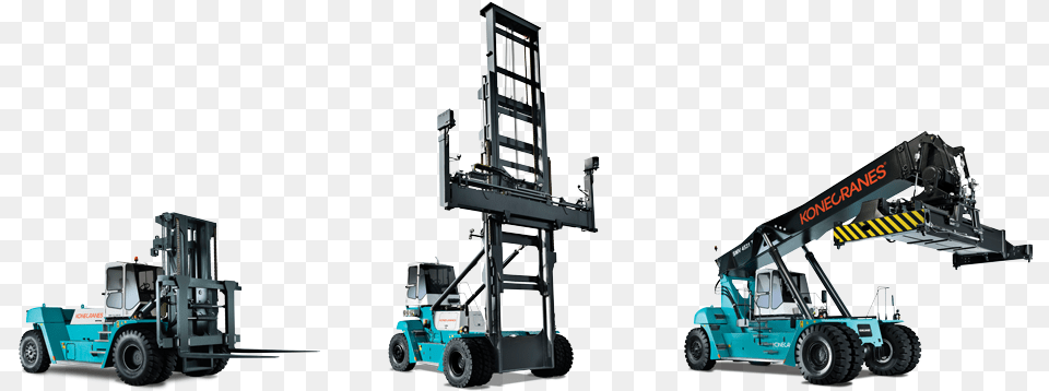 Konecranes Lift Trucks Kone Crane Reach Stacker, Construction, Machine, Wheel, Construction Crane Png Image