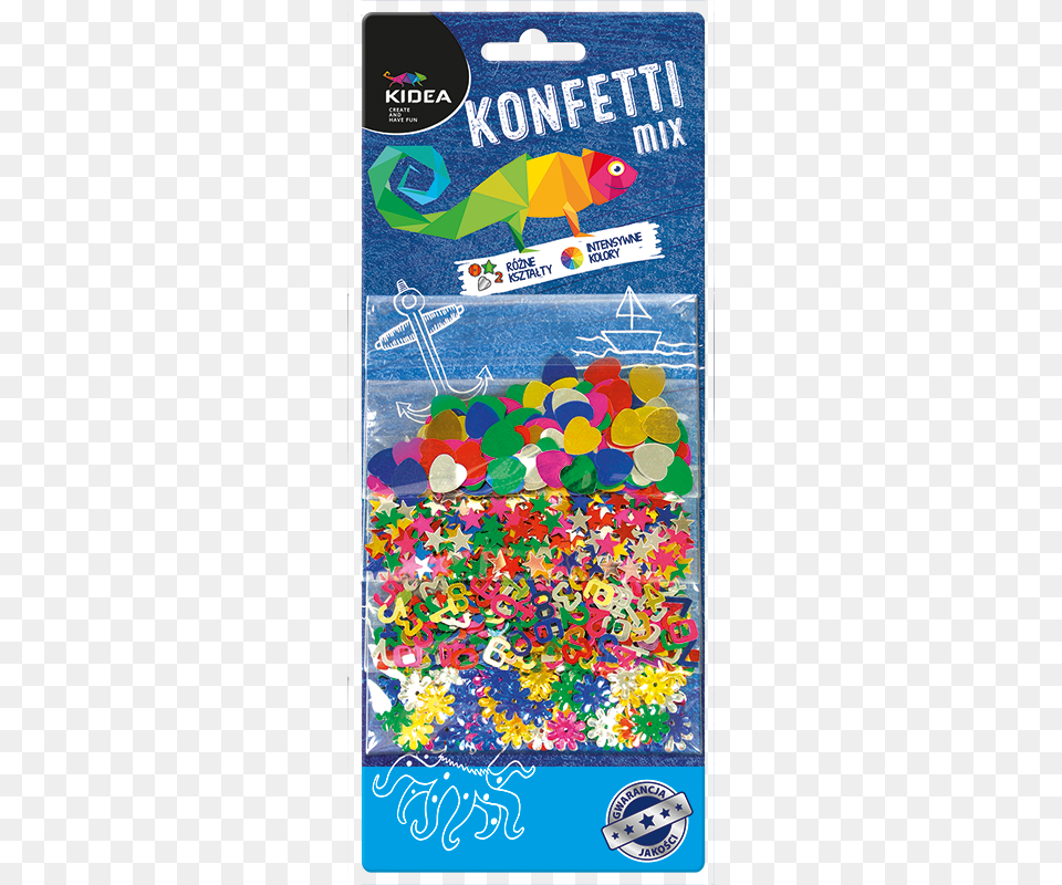 Konfetti Mix Derform Kidea Jumbo Pisaki W Pudeku 12 Kolorw, Advertisement, Paper, Poster, Person Png