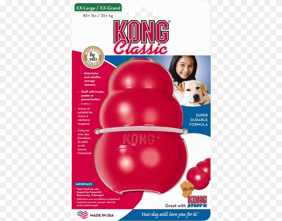 Kong Red Medium T2 Xx Large Kong Classic Medium, Advertisement, Poster, Adult, Female Free Png Download