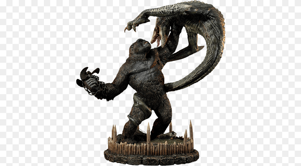 Kong Vs Skull Crawler Deluxe Version Statue Figures, Electronics, Hardware, Dragon, Animal Png