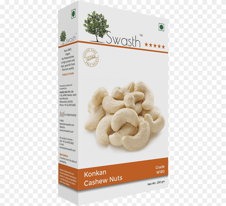 Konkan Cashew Nuts Cashew, Food, Nut, Plant, Produce Free Png Download