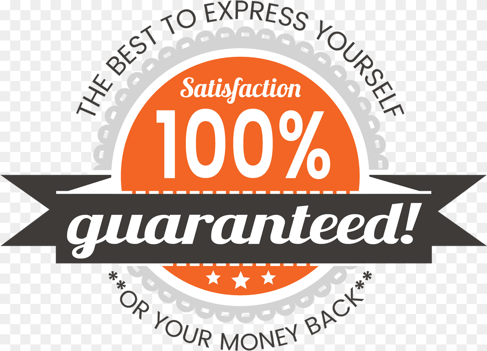 Konker Colors 100 Satisfaction Guarantee Circle, Logo, Badge, Symbol Free Transparent Png