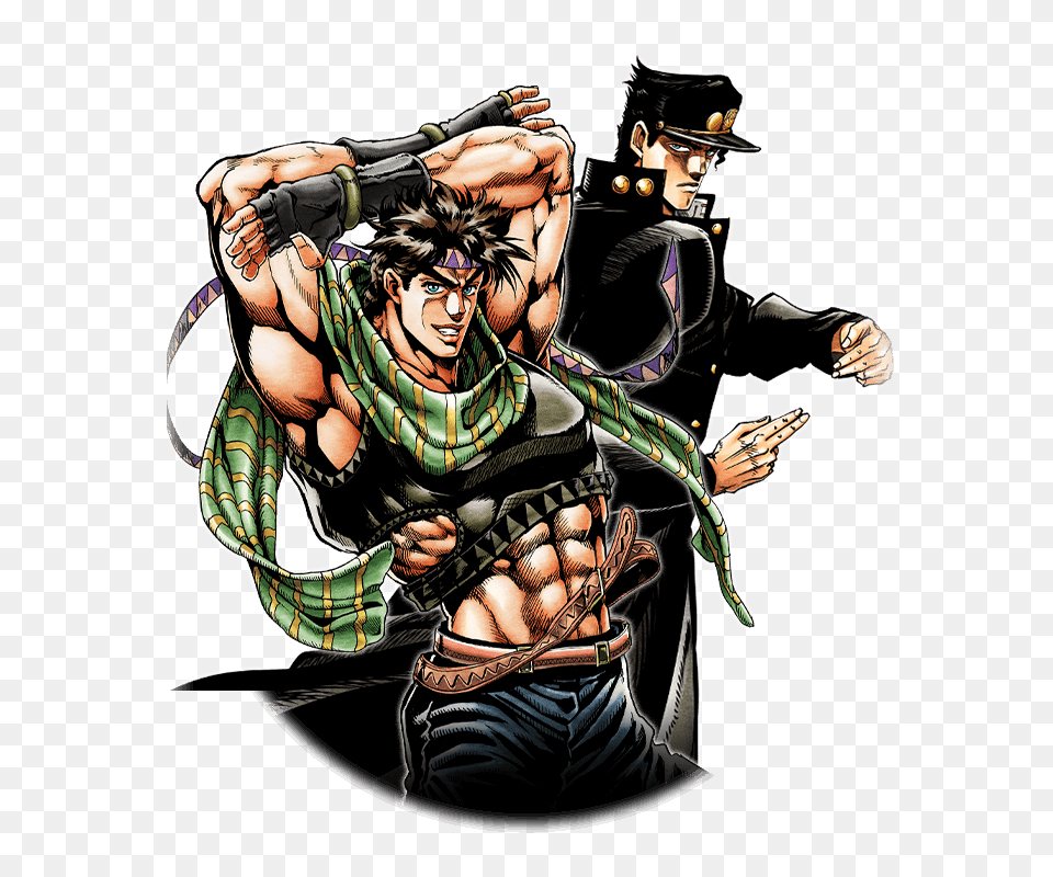 Kono Jojo Meme On Twitter Jotaro Looks Like Hes Trying, Book, Comics, Publication, Adult Png