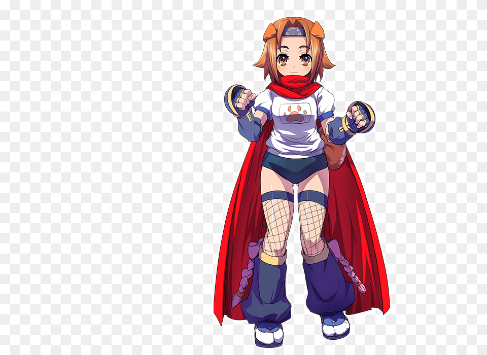 Konoha From Arcana Heart, Book, Publication, Clothing, Comics Free Png Download